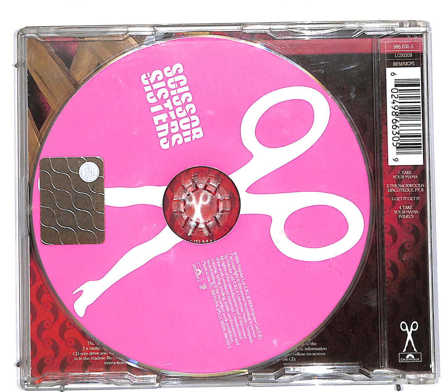 EBOND Scissor Sisters - Take Your Mama CD CD111939