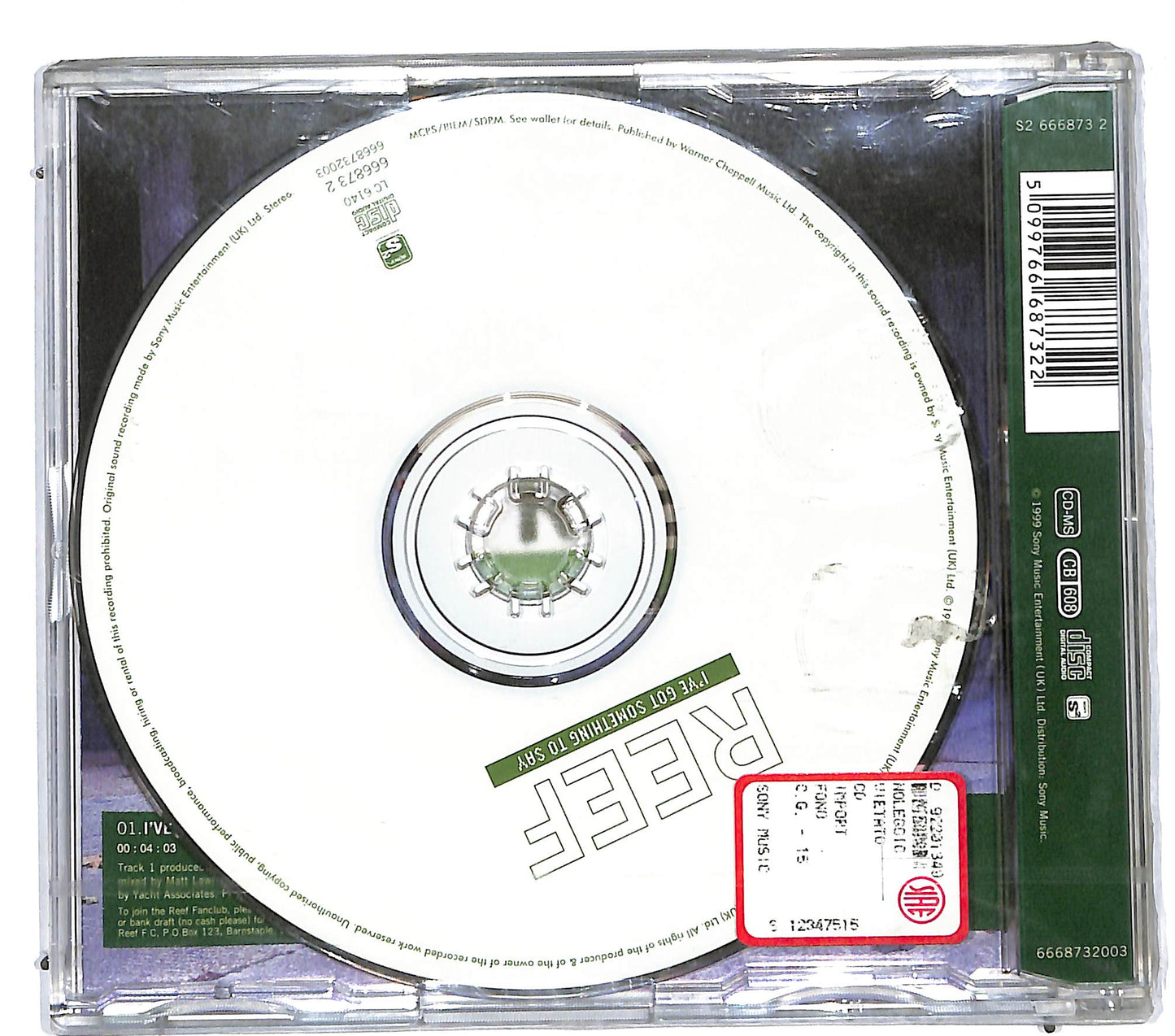 EBOND Reef - I've Got Something To Say CD CD111941