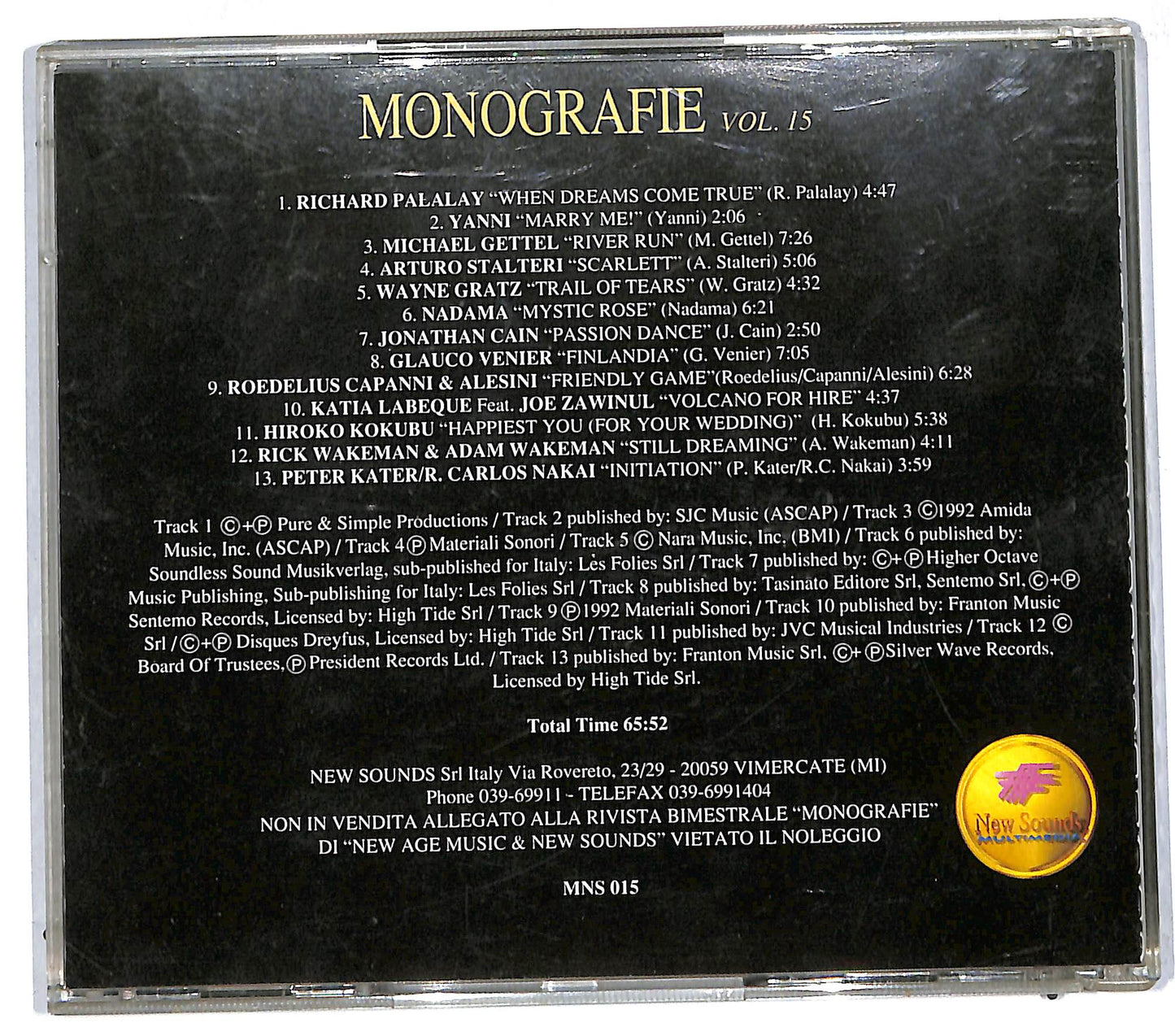 EBOND Various - Vol. 15 - Pianoforte II Monografie CD CD111967