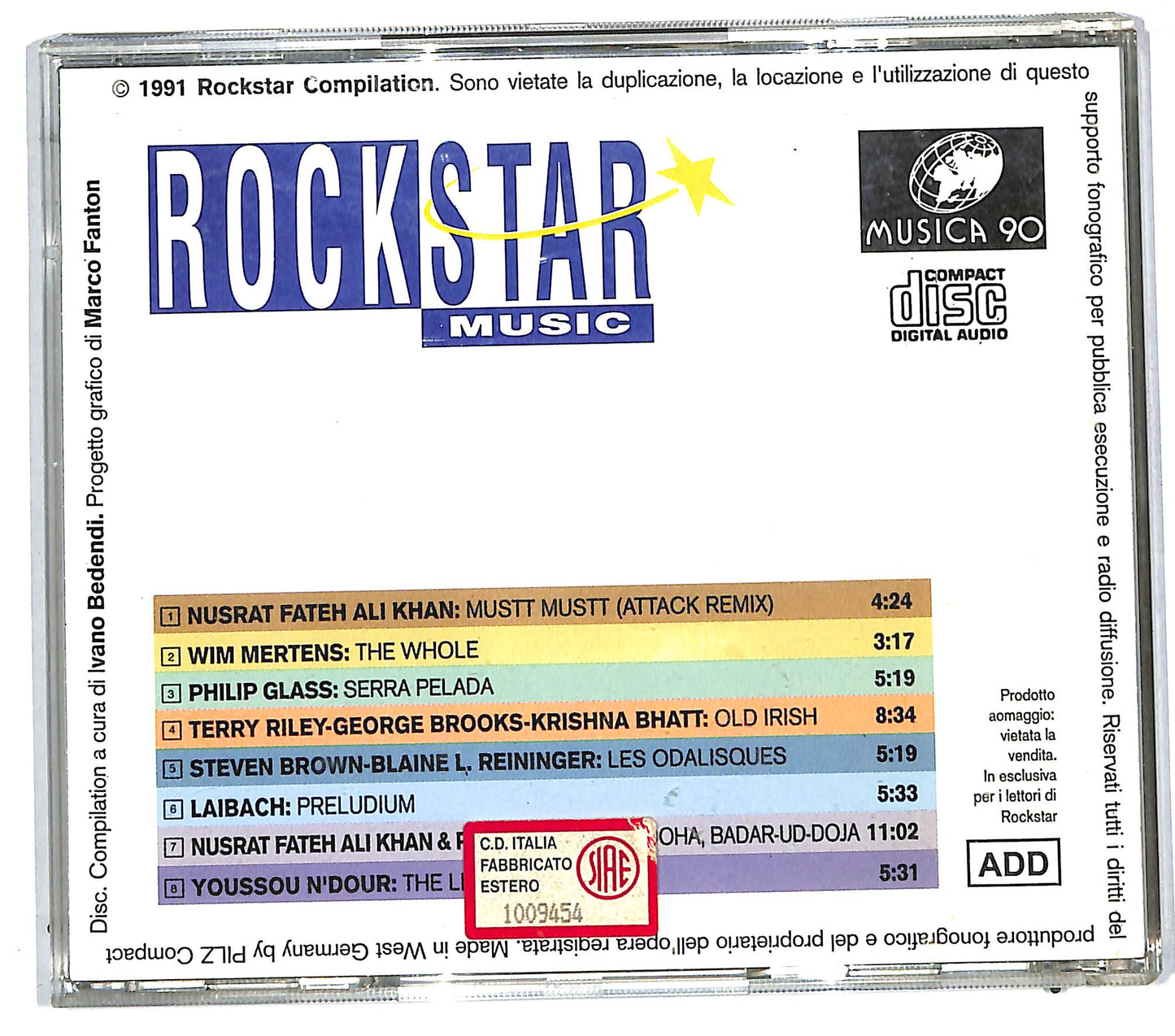 EBOND Various - Rockstar Music 6 CD CD112045