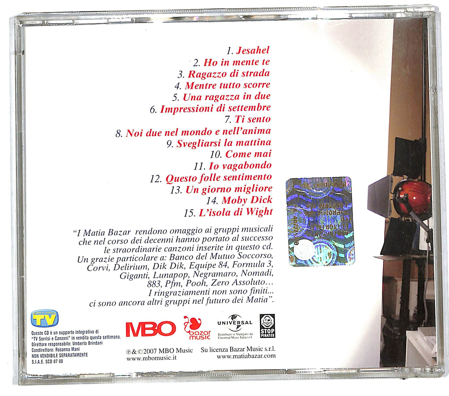 EBOND Matia Bazar - One1two2three3four4 (Volume Due) CD CD112051