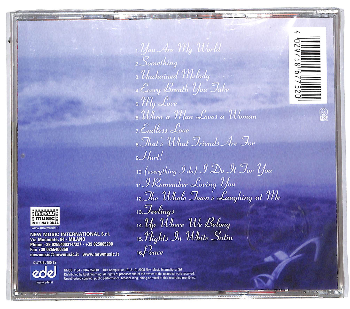 EBOND Various - Love Melody - Le Piu Belle Canzoni D'amore CD CD112159