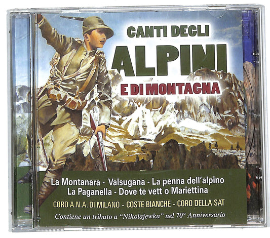 EBOND Various - canti degli alpini e di montagna CD CD112266