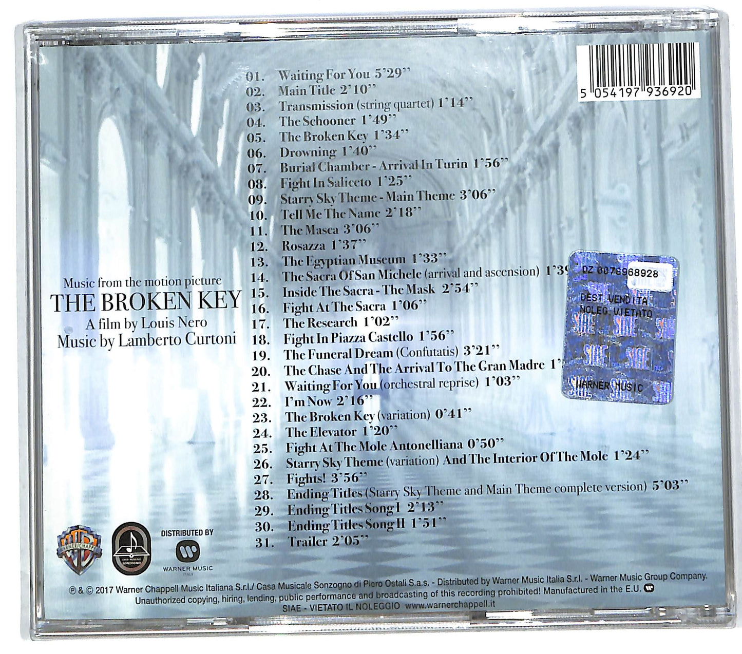 EBOND The broken key CD CD112307