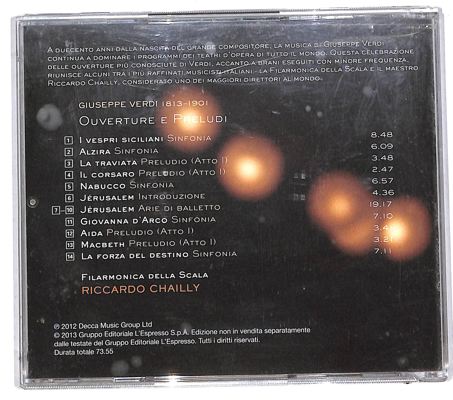 EBOND Riccardo Chailly - Viva Verdi Ouvertures & Preludes CD CD112308