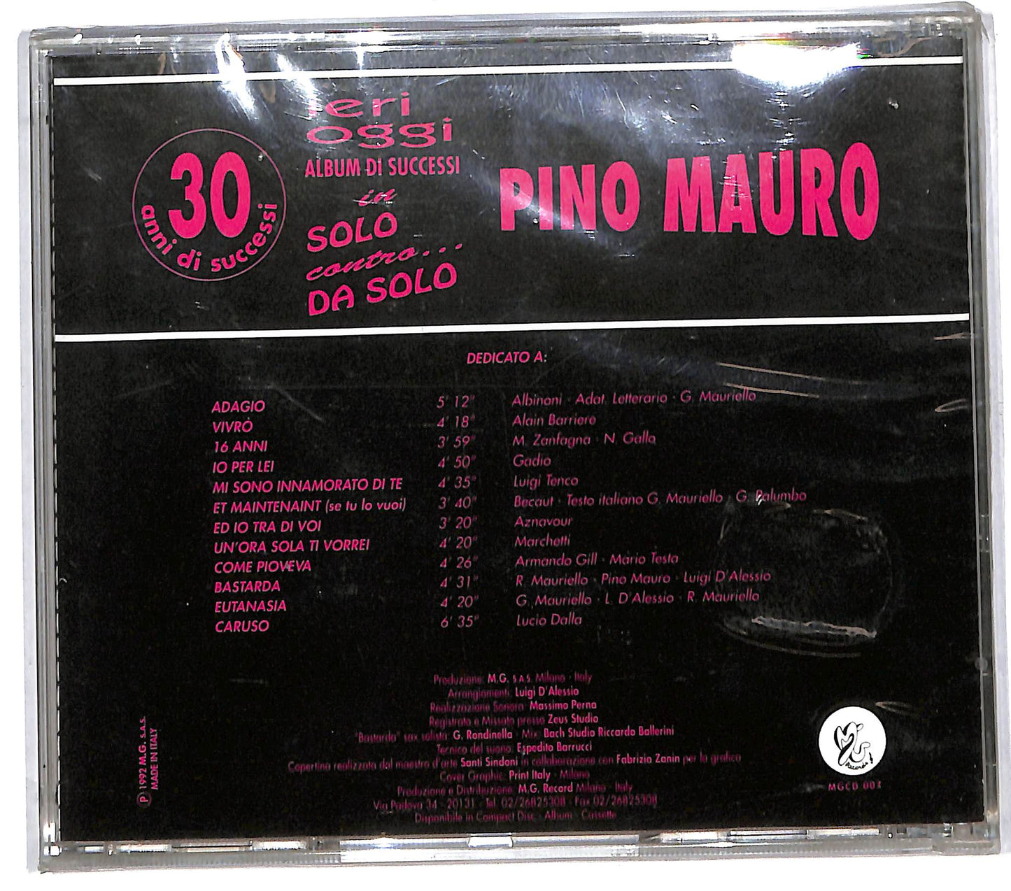 EBOND CLASSICI NAPOLETANI PINO MAURO CD CD112318
