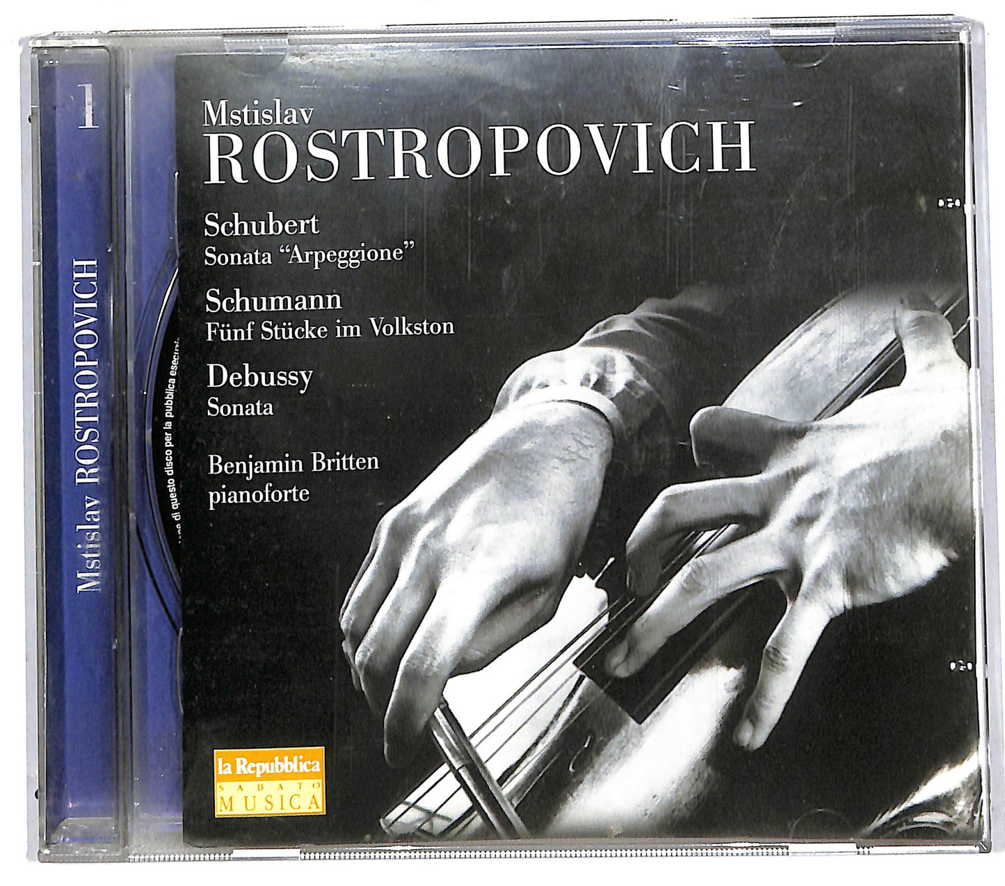 EBOND Mstislav Rostropovich - Schubert Shumann Debussy CD CD112336