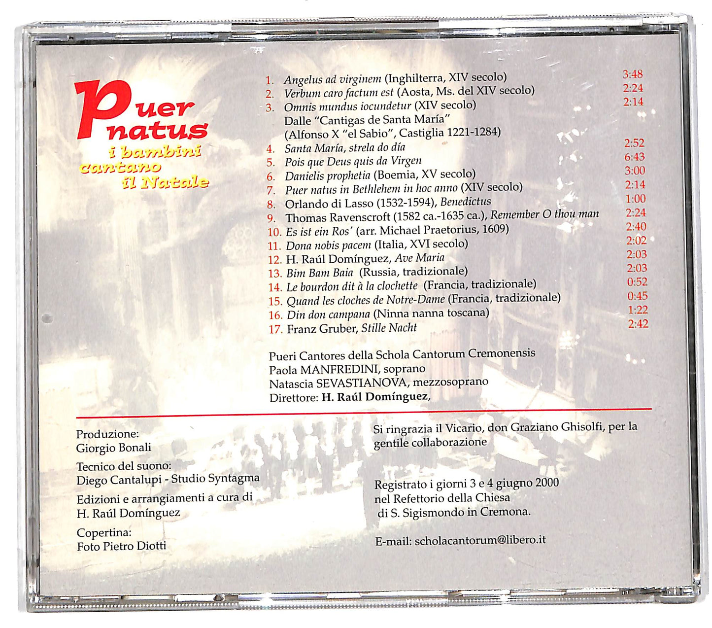 EBOND Schola Cantorum Cremonensis CD CD112347