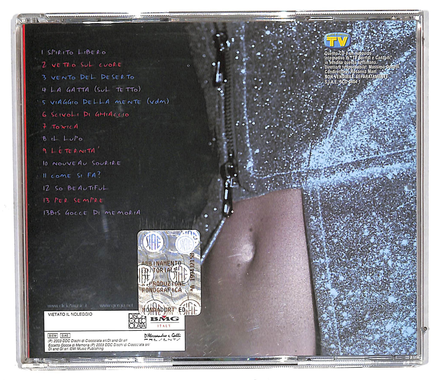 EBOND Giorgia - Ladra Di Vento CD CD112357