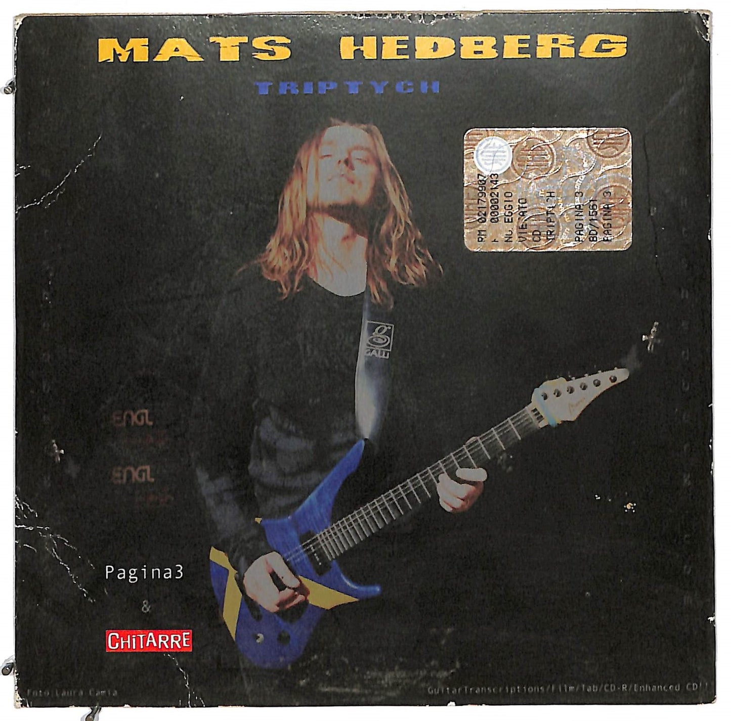 EBOND Mats Hedberg - Triptych CD CD112359