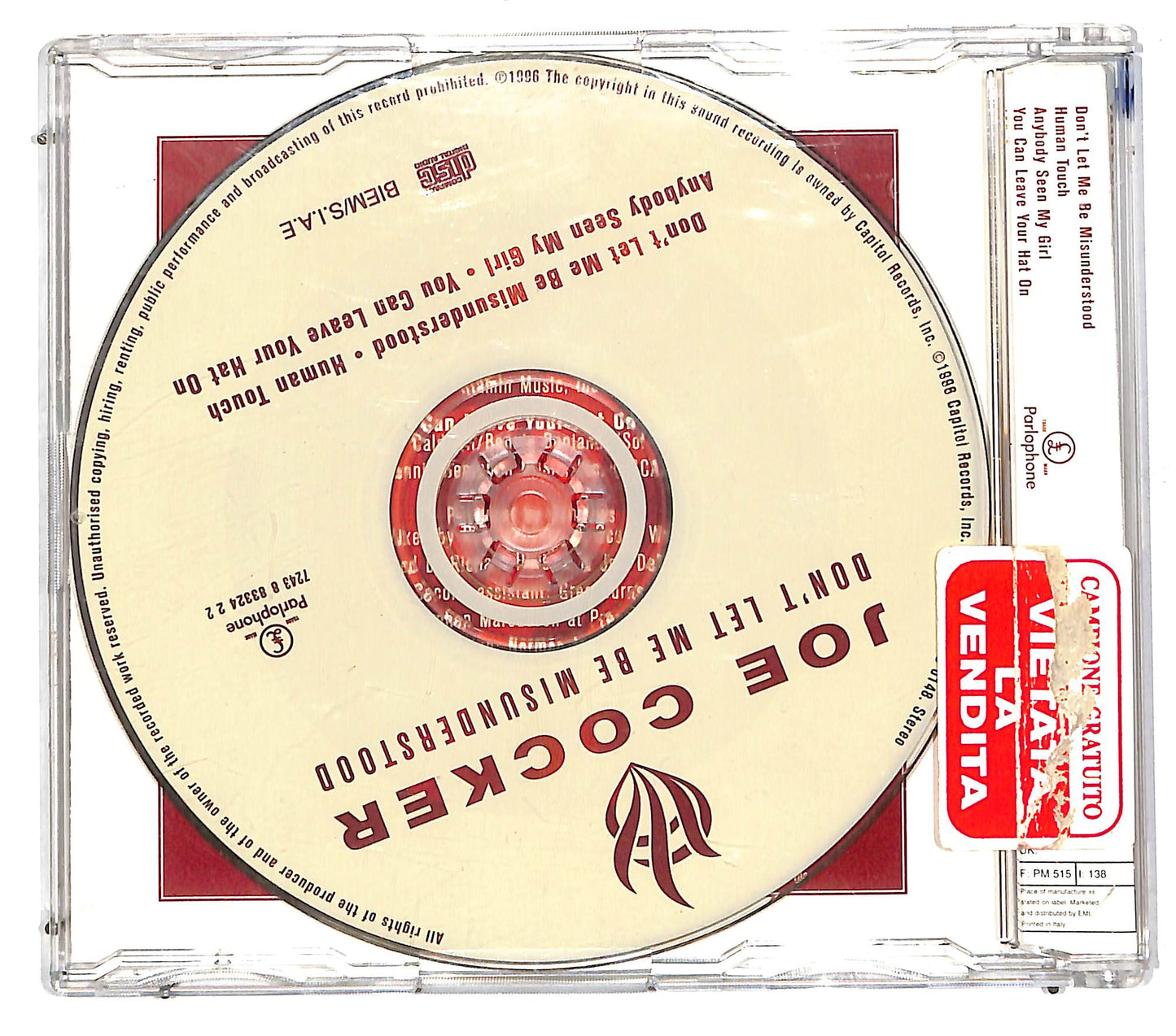 EBOND Joe Cocker - Don't Let Me Be Misunderstood CD CD112371