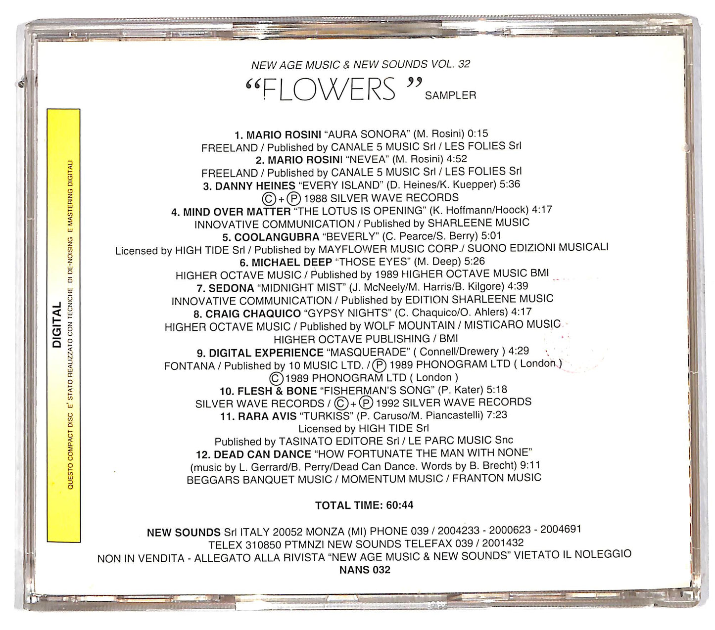 EBOND Various - Flowers - New Age CD CD112405