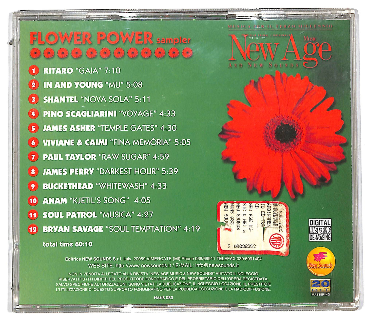 EBOND Various - Flower Power - New AGe CD CD112406