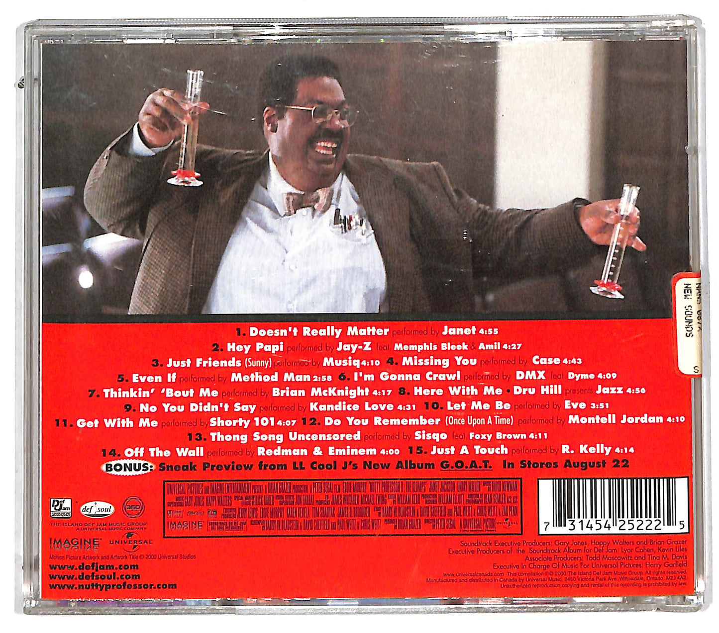 EBOND Various - Nutty Professor II: The Klumps (Soundtrack) CD CD112430