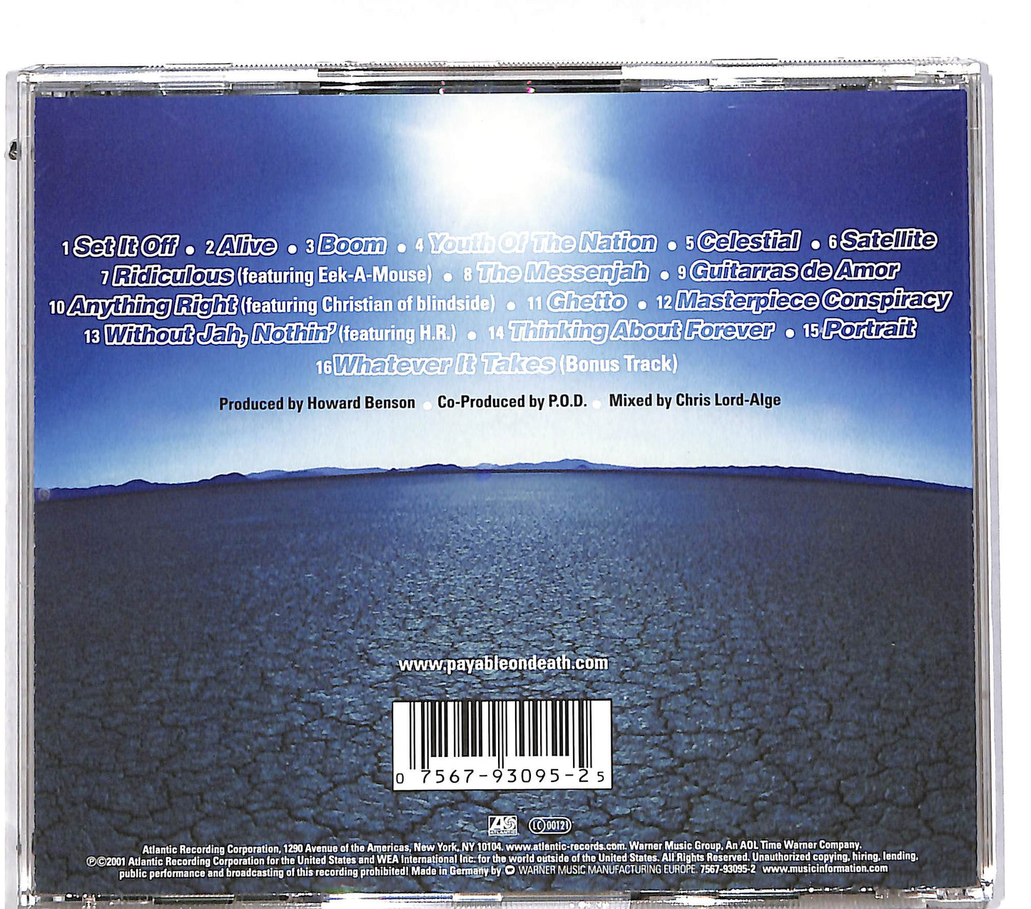 EBOND P.O.D. - Satellite CD CD112509