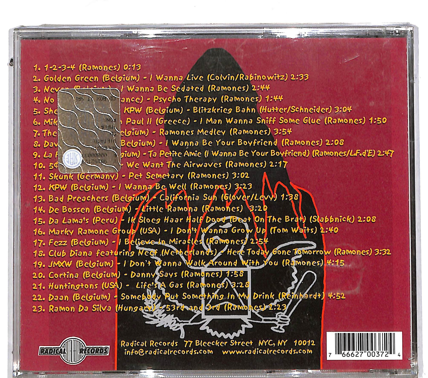 EBOND Various - Ramones Forever (An International Tribute) CD CD112546