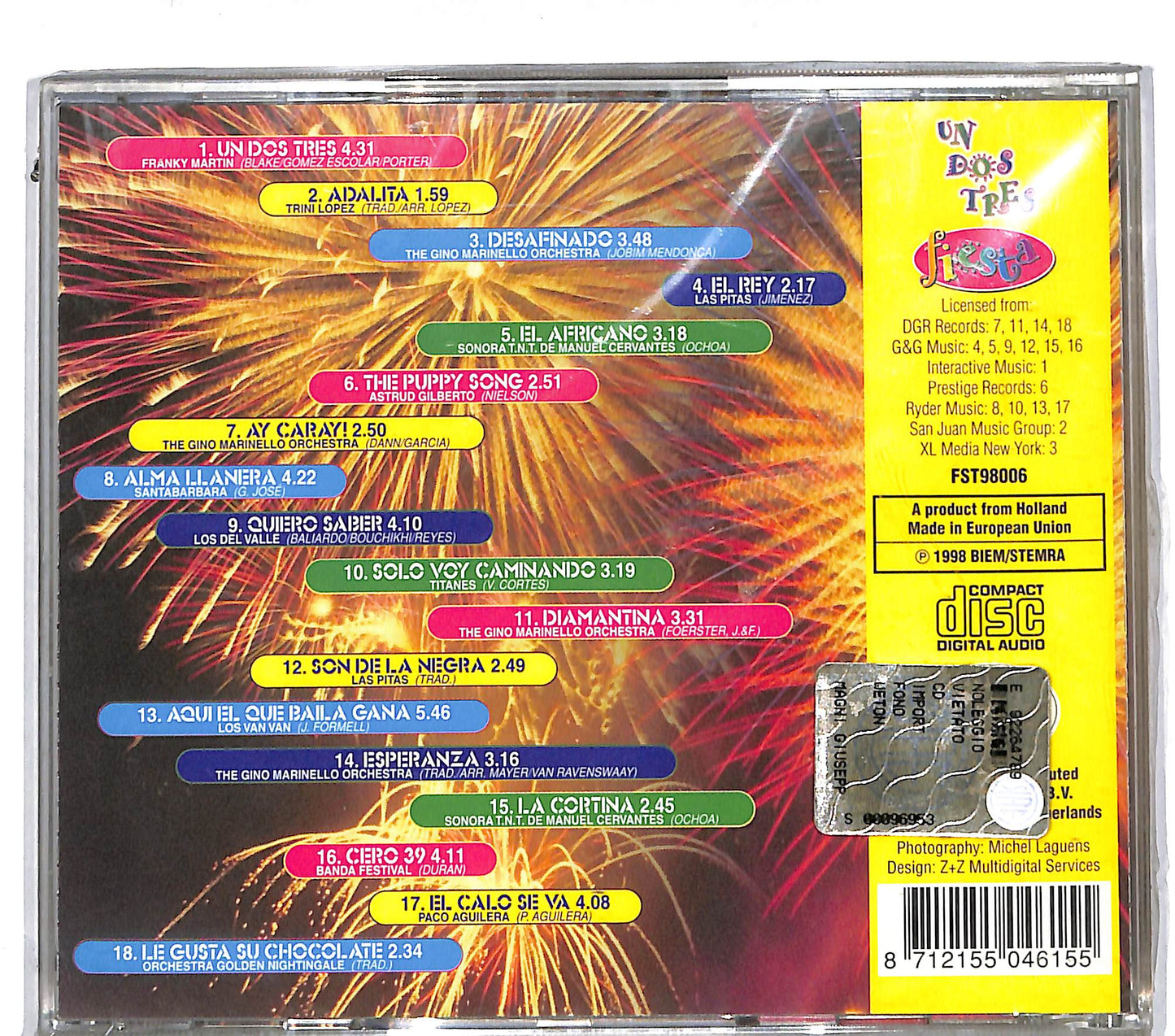EBOND Un dos tres - fiesta CD CD112558