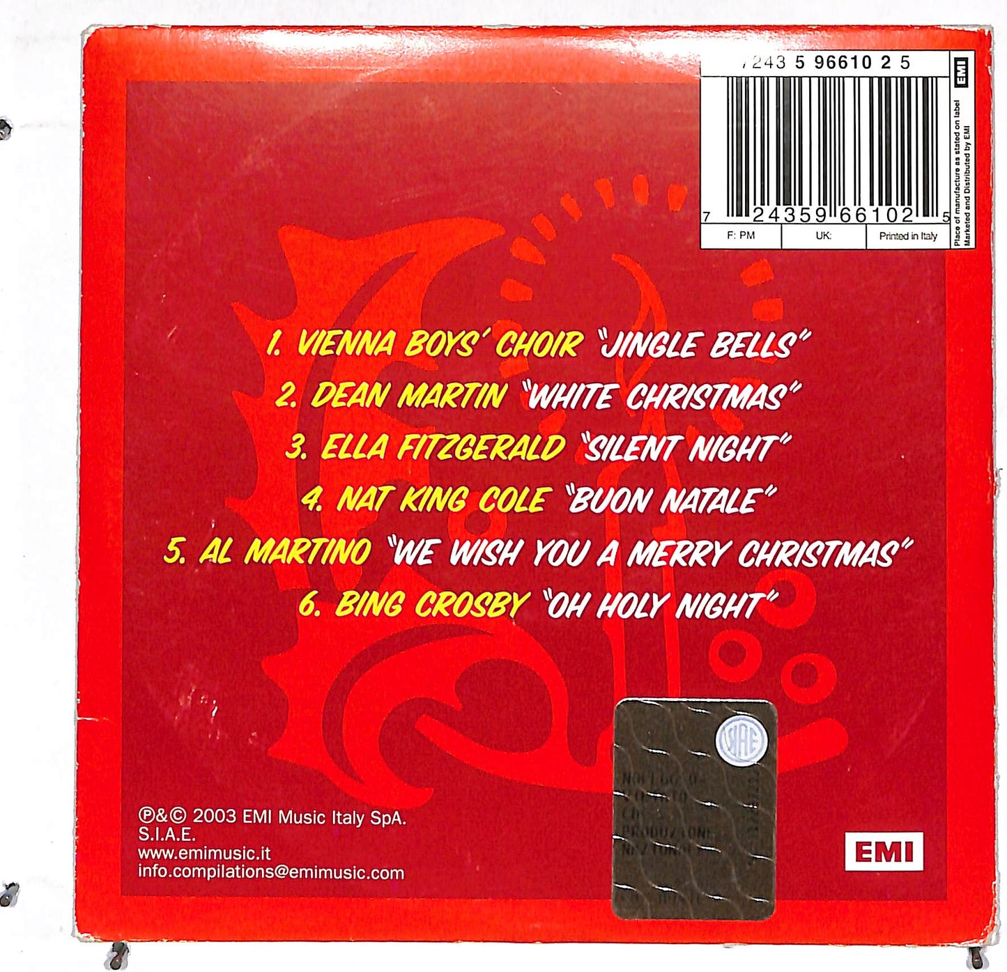 EBOND Various - Merry Christmas & Happy New Year! CD CD112625