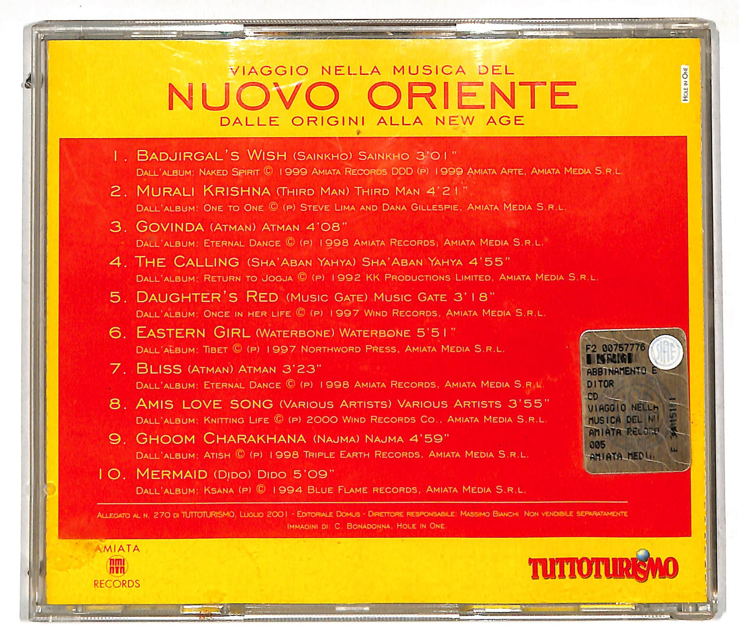 EBOND Various - Nuovo Oriente CD CD112643