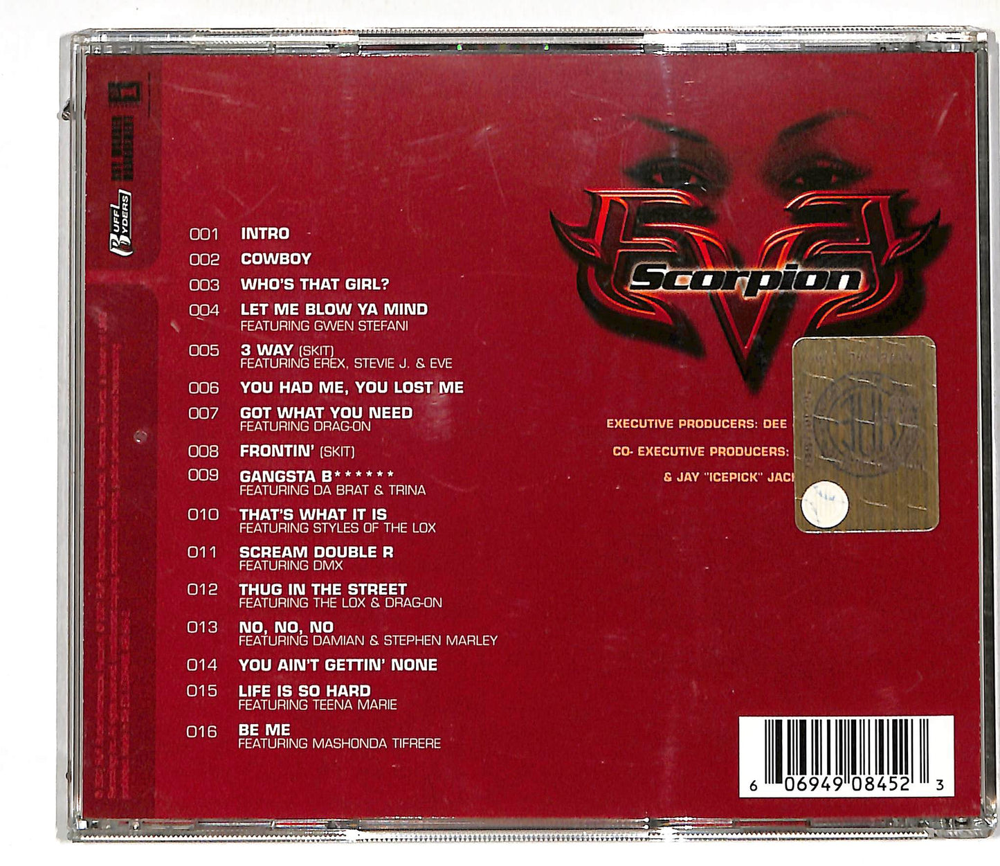 EBOND Eve - Scorpion CD CD112646