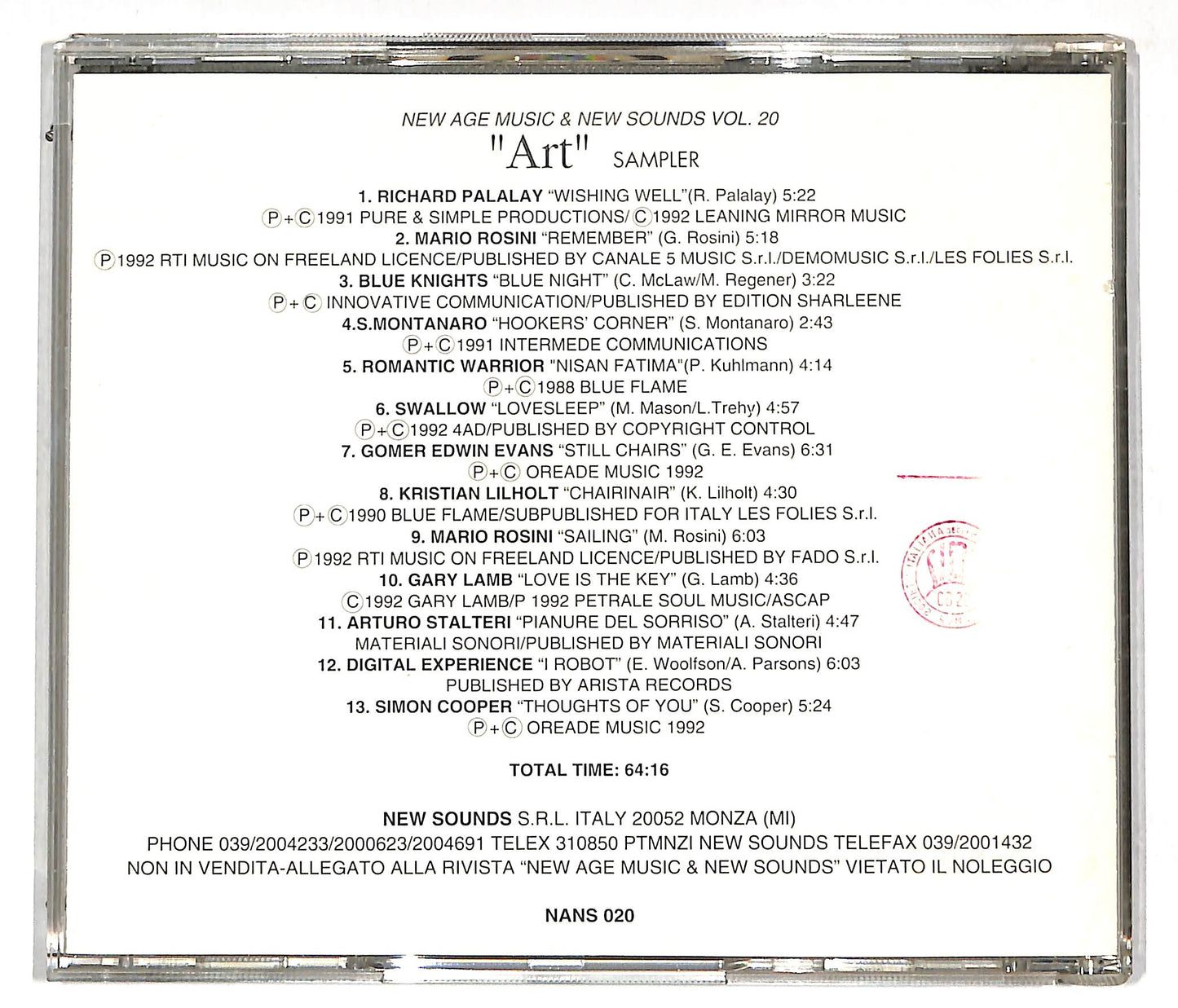 EBOND Various - Art CD CD112661