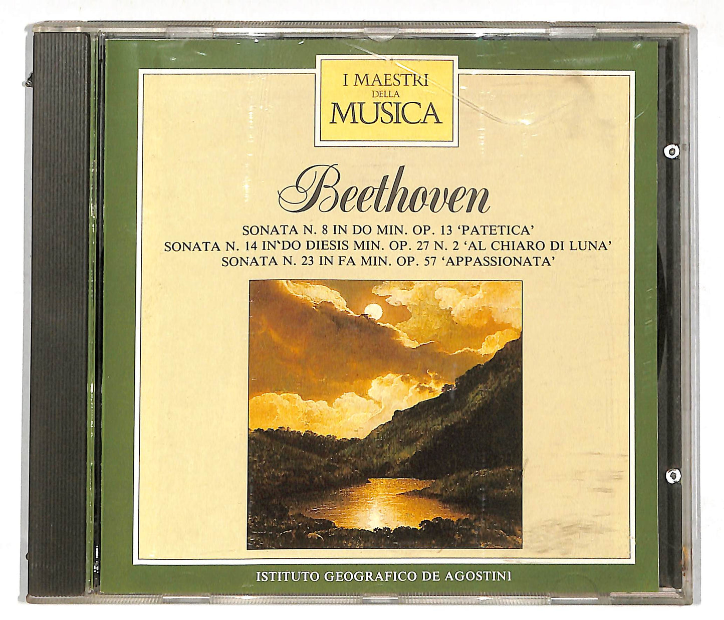 EBOND Beethoven - Sonata N. 8 'Patetica' - Sonata N. 14 'Al Chiaro Di Luna' - Sonata N. 23 'Appassionata' CD CD112662