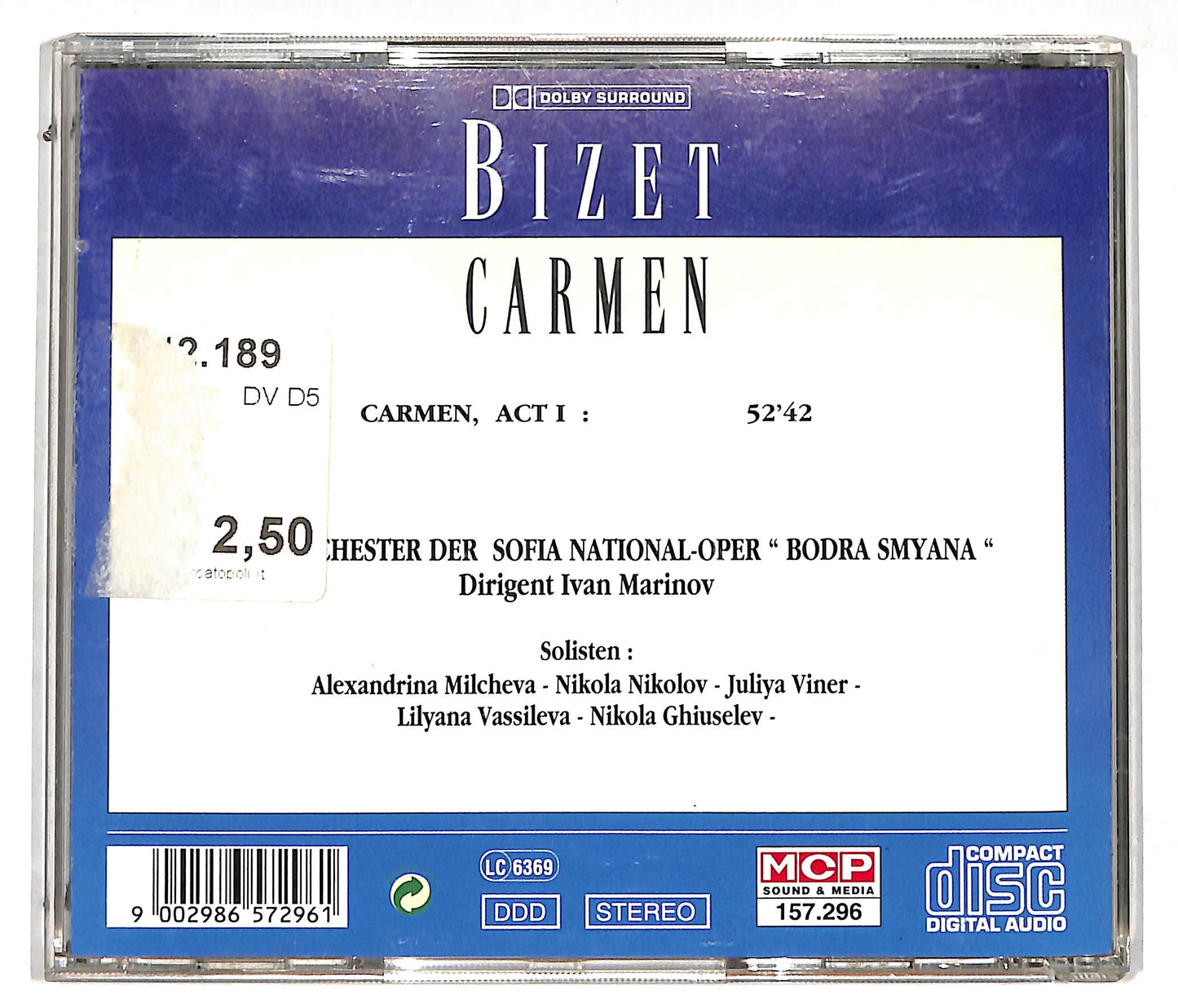 EBOND Bizet - carmen CD CD112669