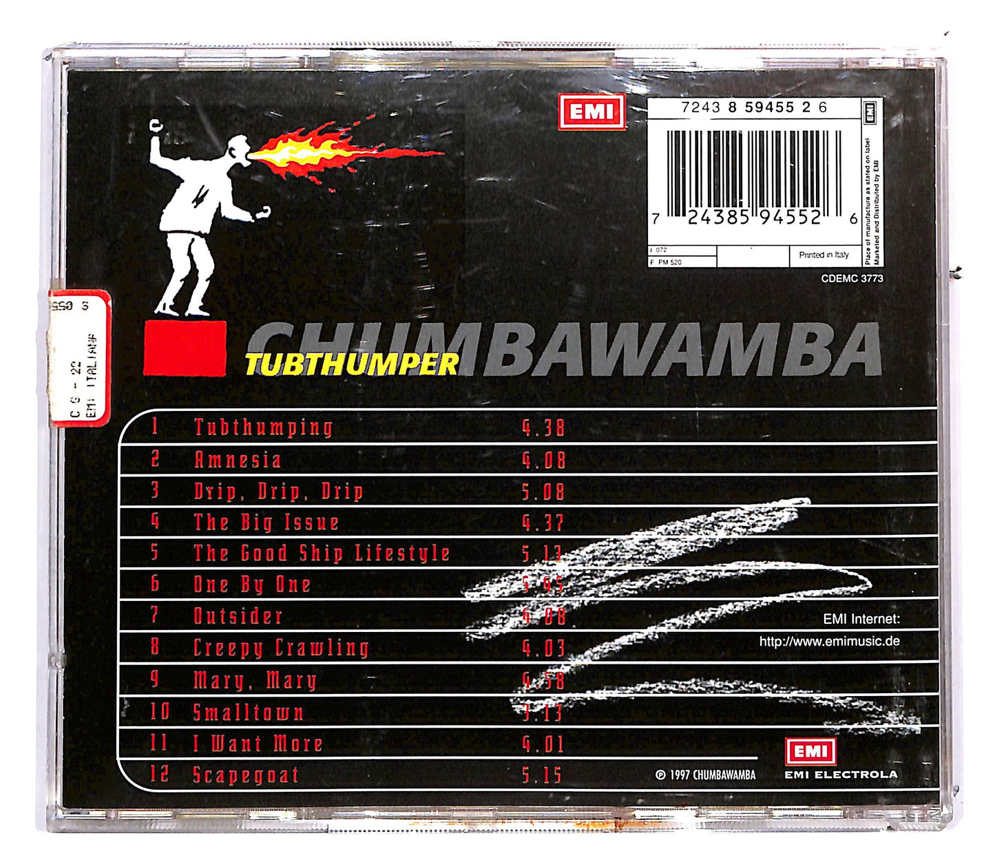 EBOND Chumbawamba - Tubthumper CD CD112711