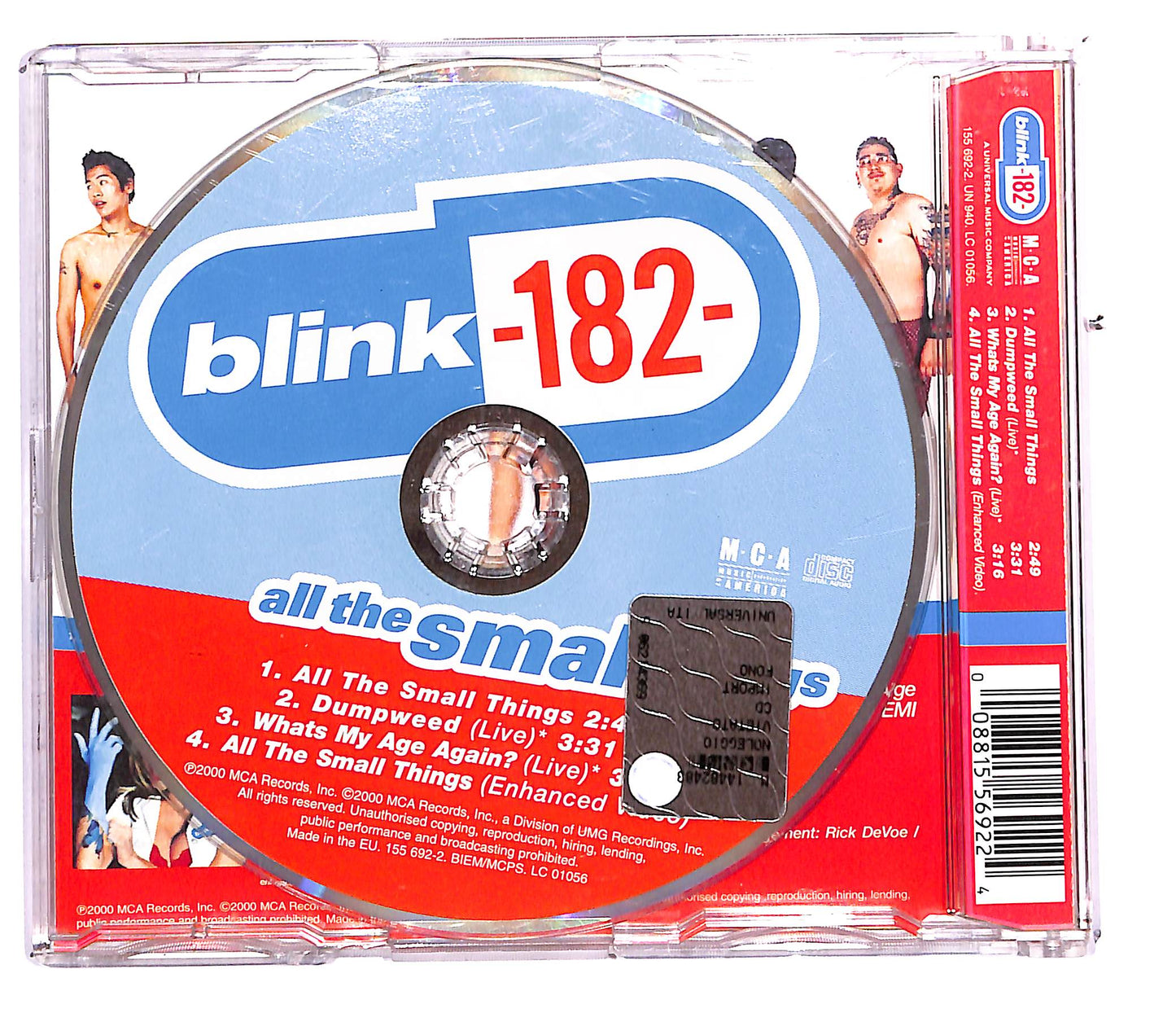 EBOND Blink-182- - All The Small Things CD CD112720