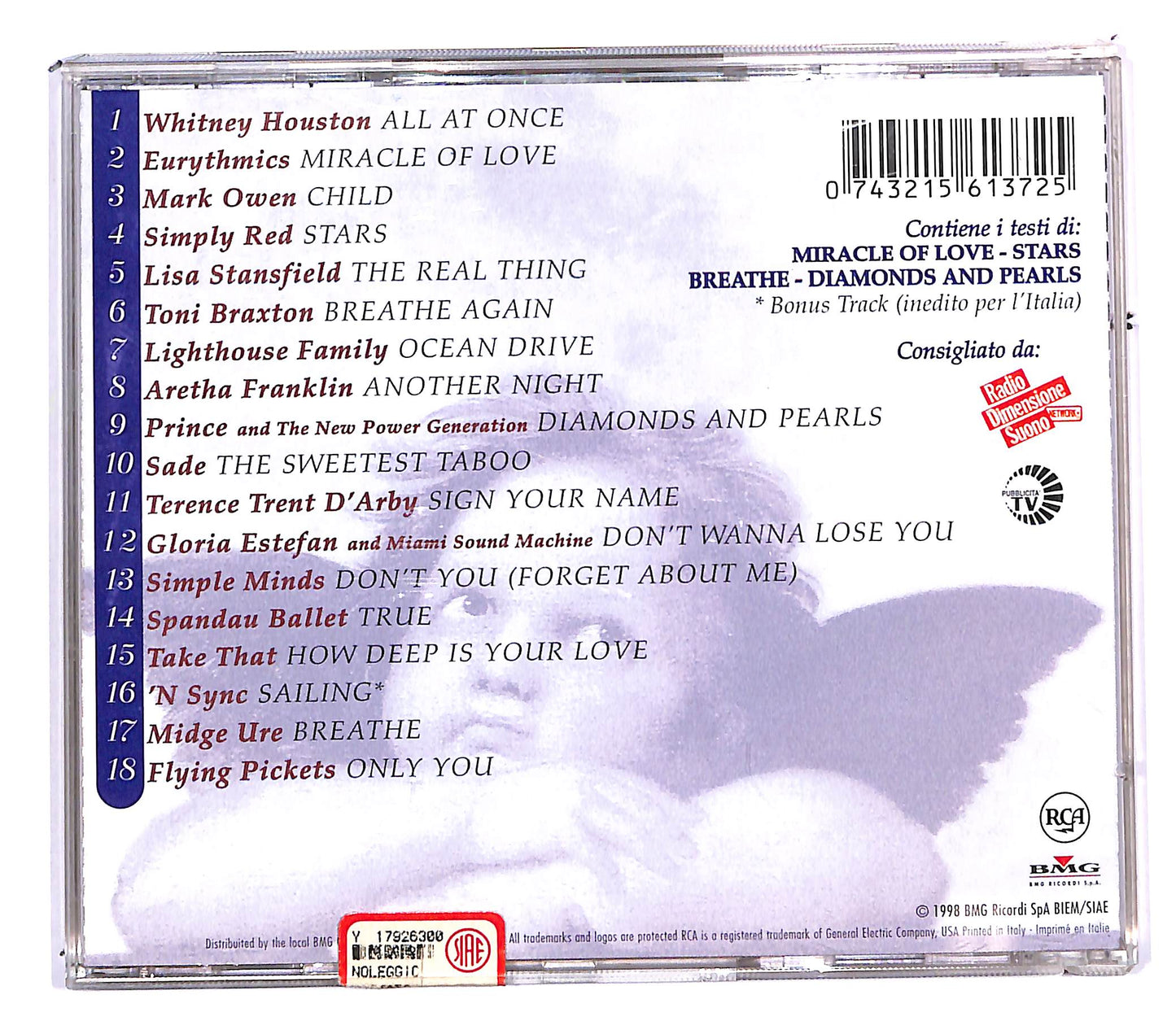 EBOND Various - greatest loves CD CD112760