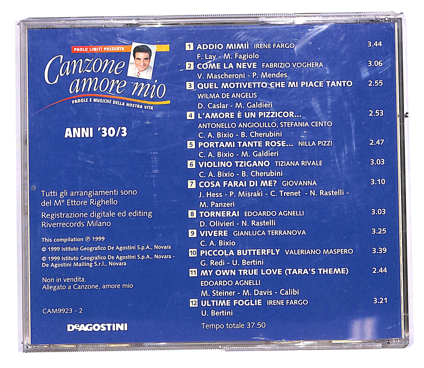 EBOND Various - ANNI '30/3 EDITORIALE CD CD112811