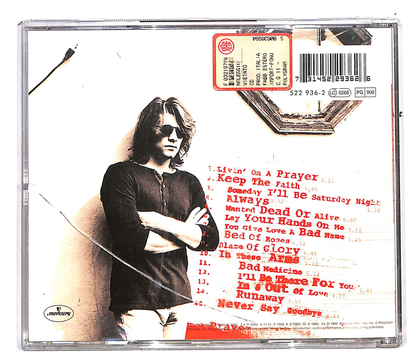 EBOND Bon Jovi - Cross Road The Best Of Bon Jovi CD CD112838
