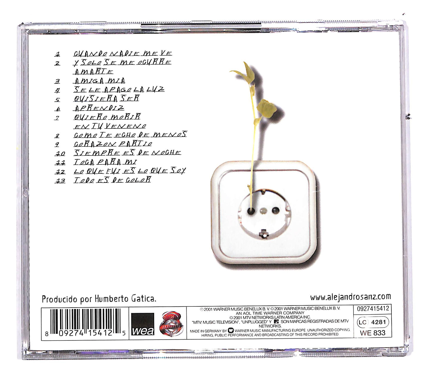 EBOND Alejandro Sanz - MTV Unplugged CD CD112849
