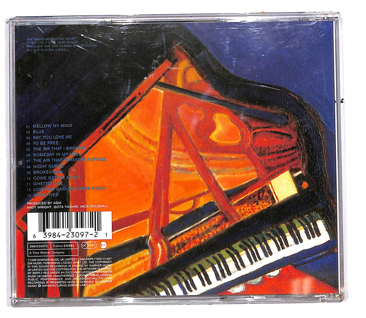 EBOND Simply Red - Blue CD CD112854