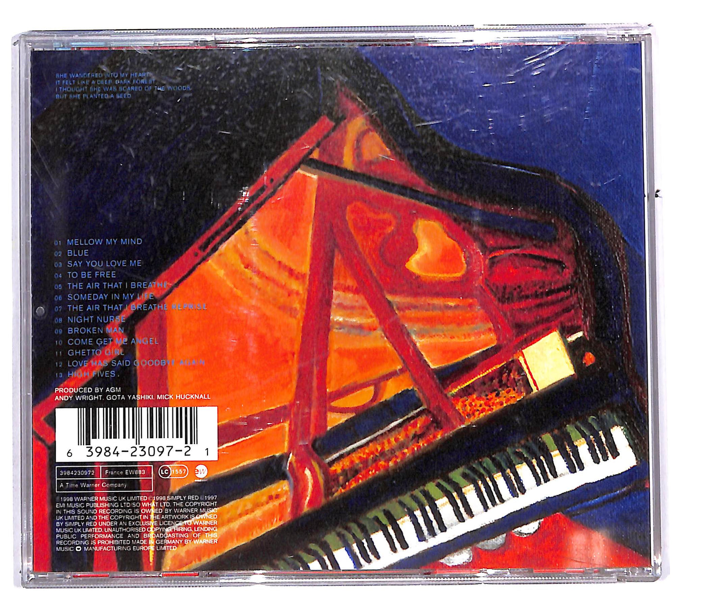 EBOND Simply Red - Blue CD CD112951