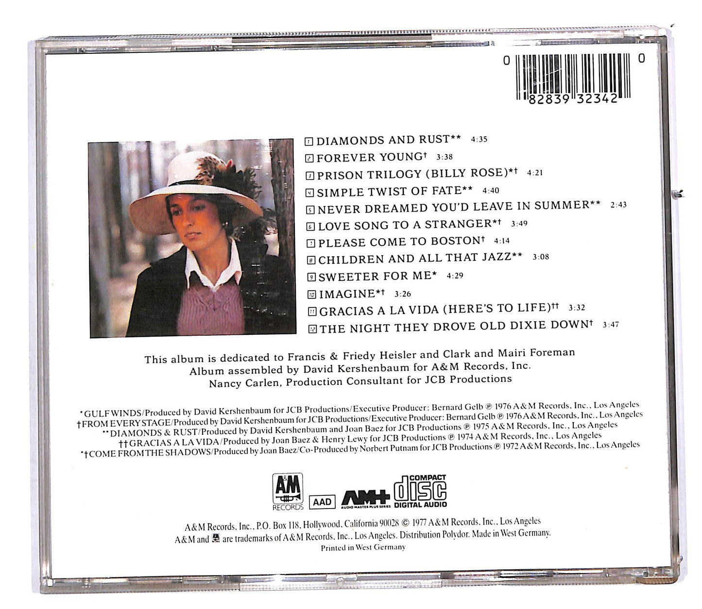 EBOND Joan Baez - The Best Of Joan C. Baez CD CD112960