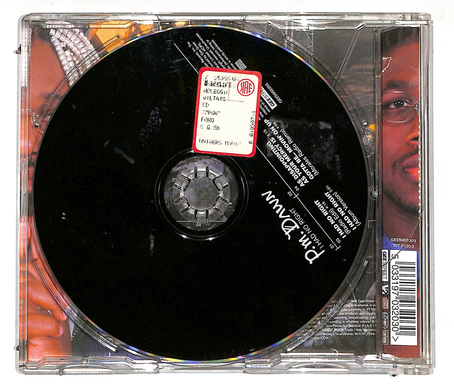 EBOND P.M. Dawn - I Had No Right CD CD113002