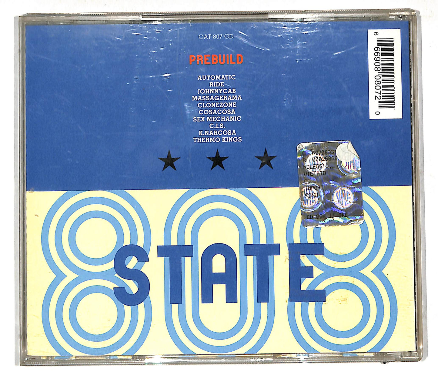 EBOND 808 State - Prebuild CD CD113055