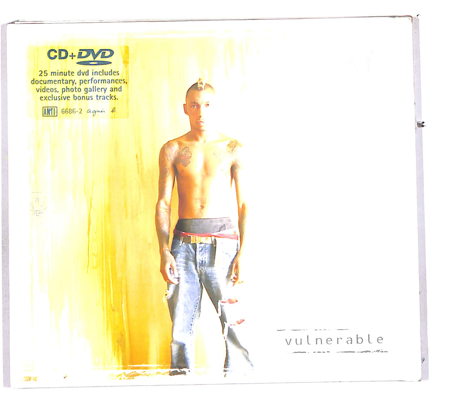 EBOND Tricky - Vulnerable + DVD DIGIPACK CD CD113058