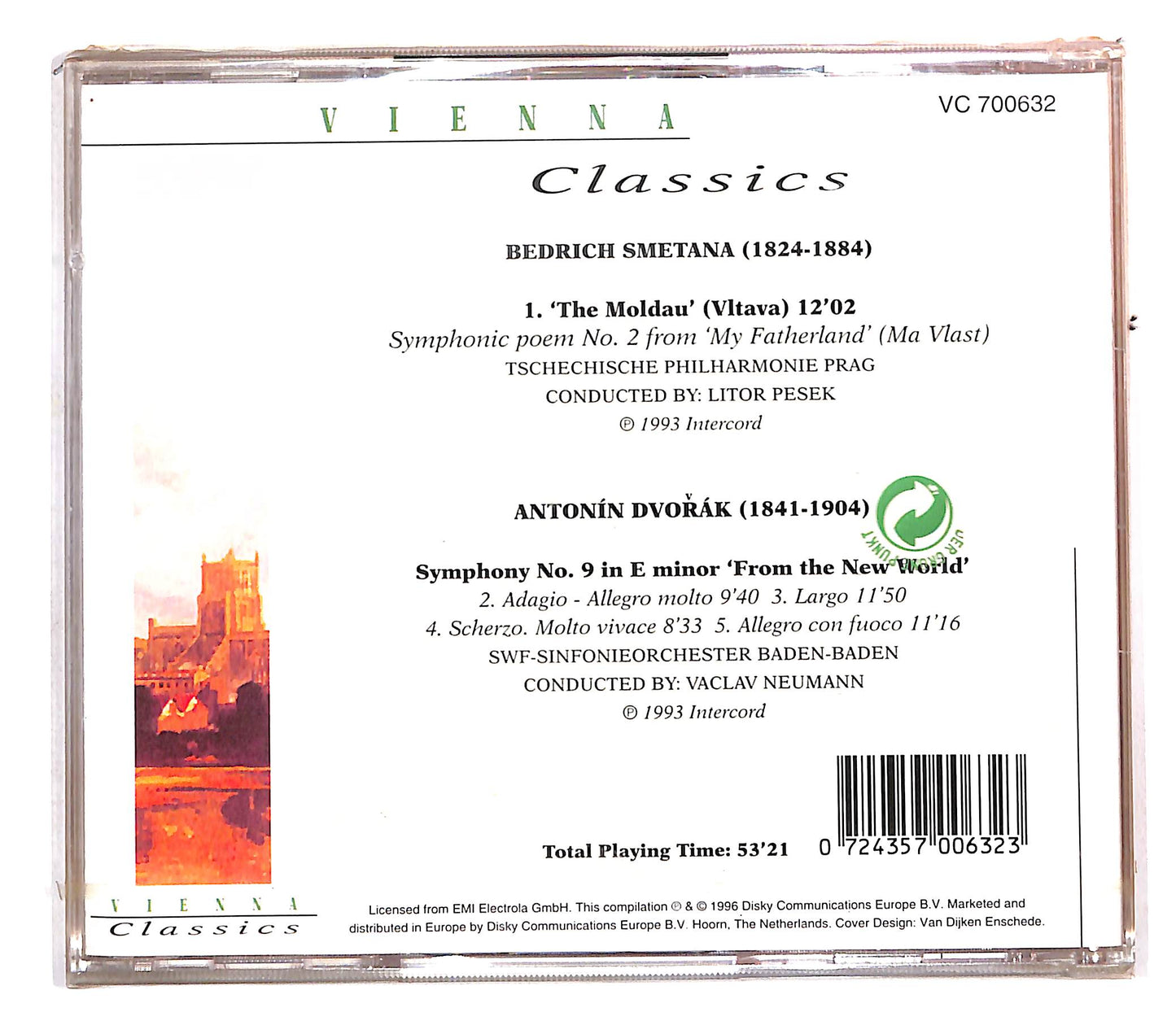 EBOND Vienna Classics - Smetana Dvrorak CD CD113062