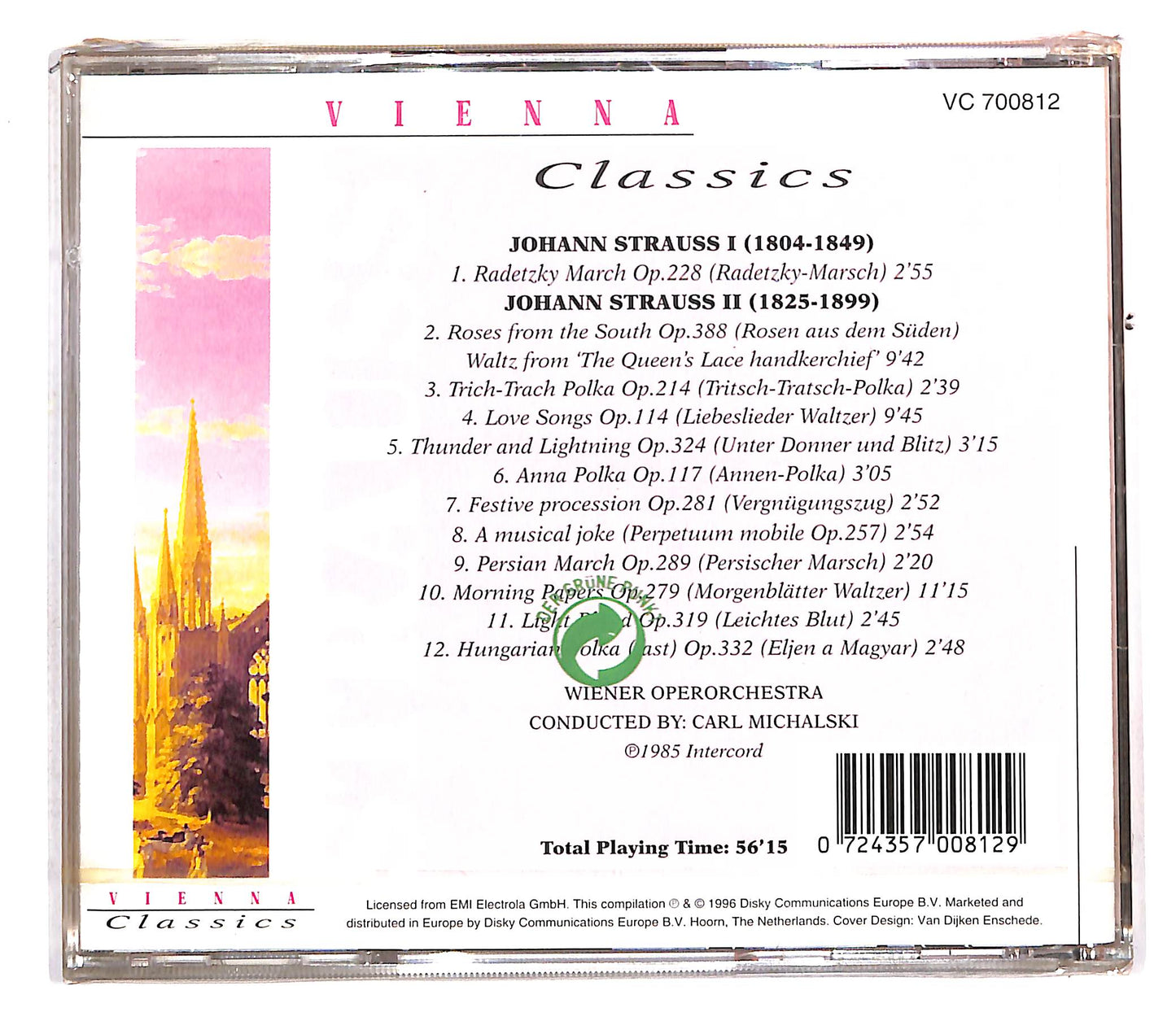 EBOND Vienna Classics - J. Strauss I & II CD CD113065