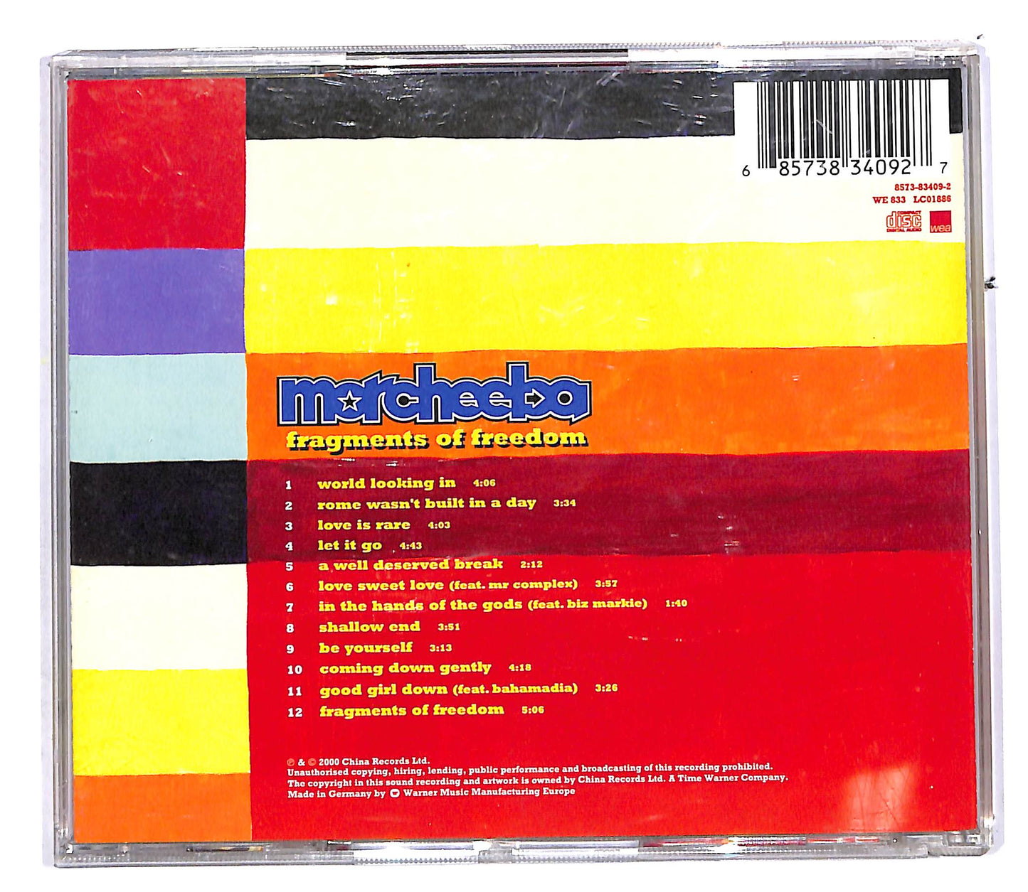 EBOND Morcheeba - Fragments Of Freedom CD CD113113