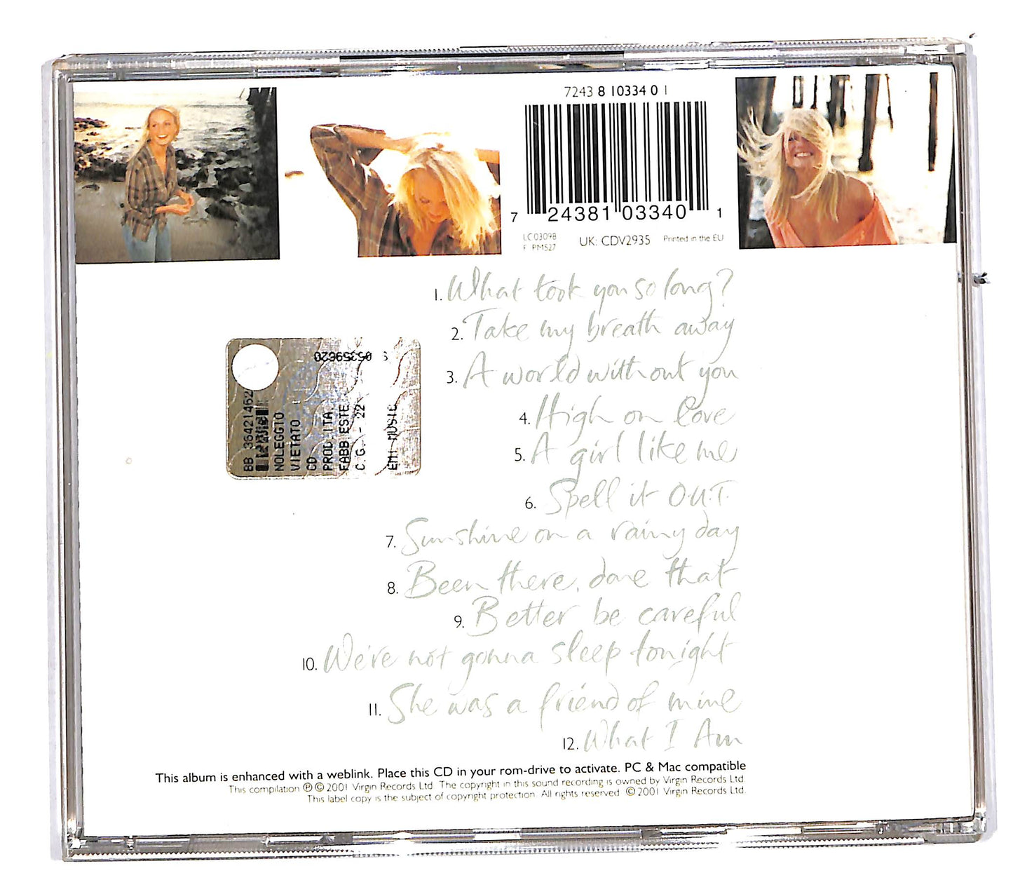 EBOND Emma Bunton - A Girl Like Me CD CD113149