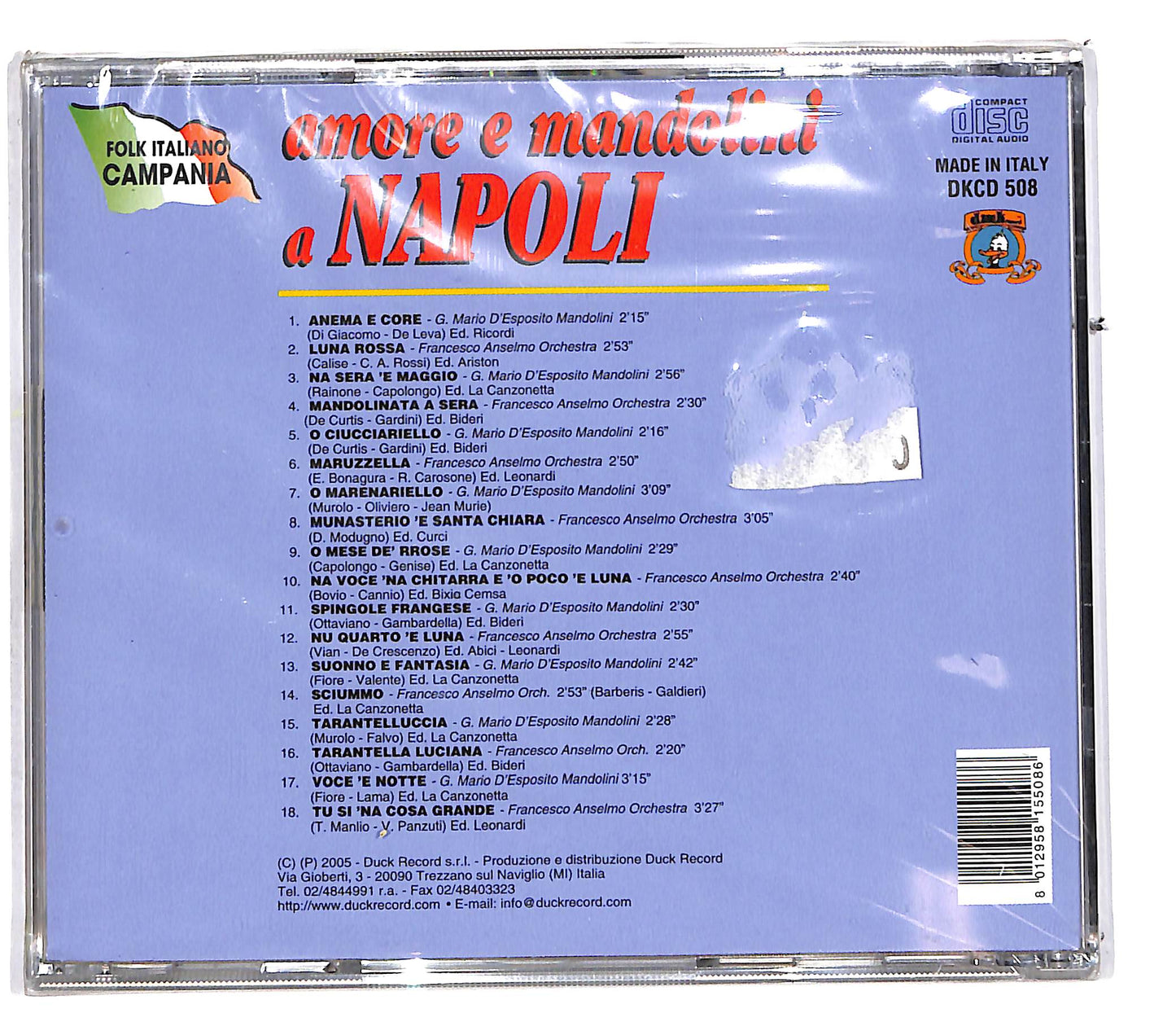 EBOND Various - Amore E Mandolini A Napoli CD CD113153
