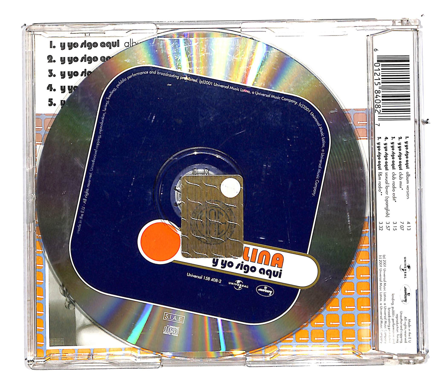 EBOND Paulina Rubio - Y Yo Sigo Aqui CD CD113160