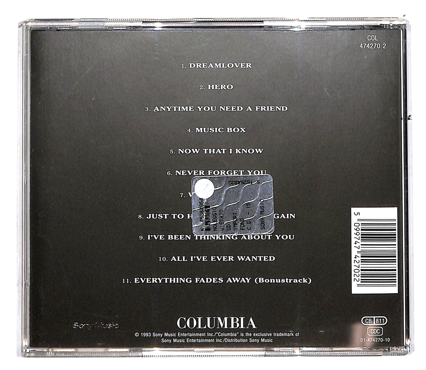 EBOND Mariah Carey - Music Box CD CD113162