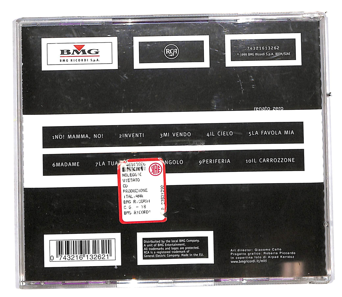 EBOND Renato Zero - Renato Zero CD CD113210
