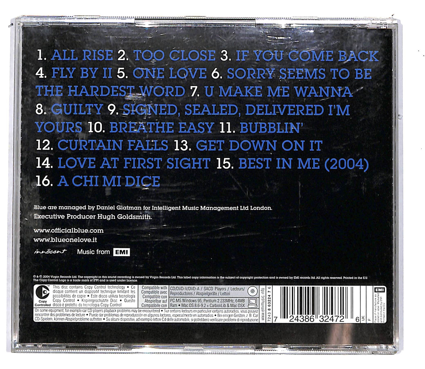 EBOND Blue - Best Of Blue CD CD113230