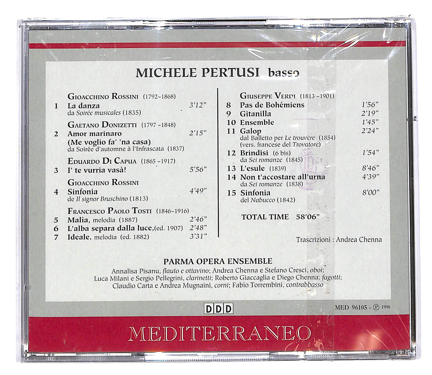 EBOND Michele Pertusi - la nobile voce di parma CD CD113263