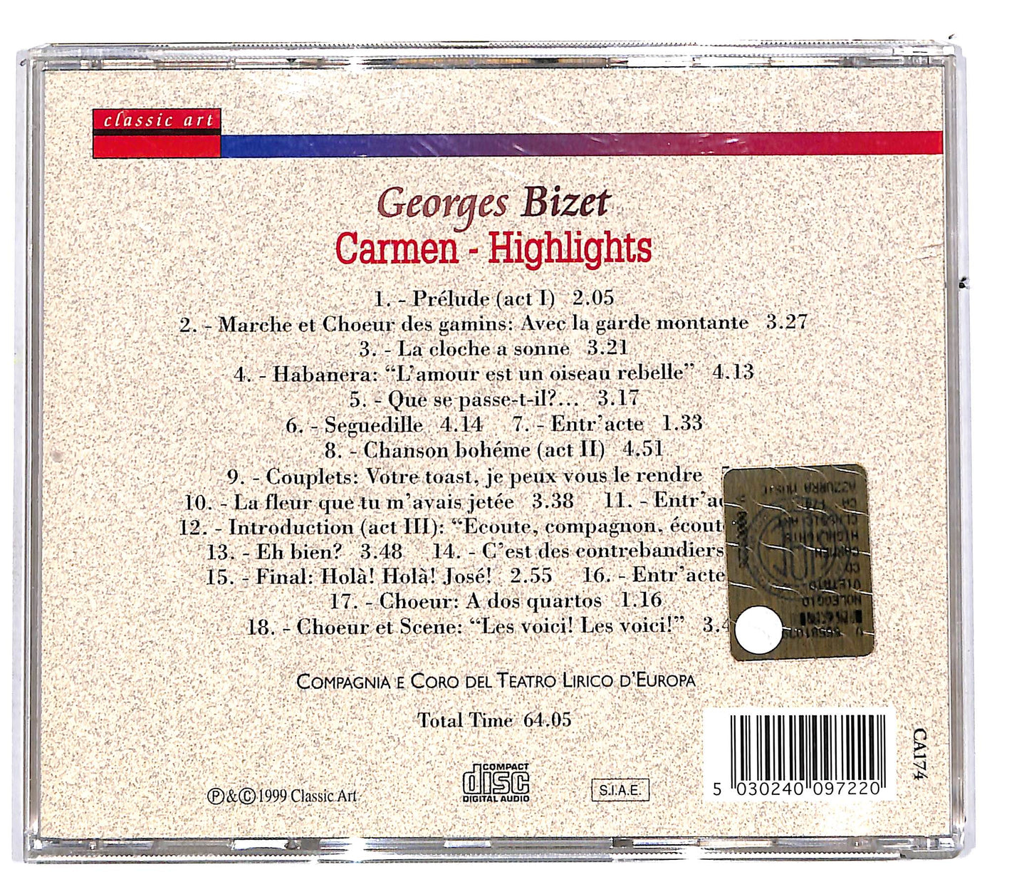 EBOND Georges Bizet - Carmen - Highlights CD CD113304